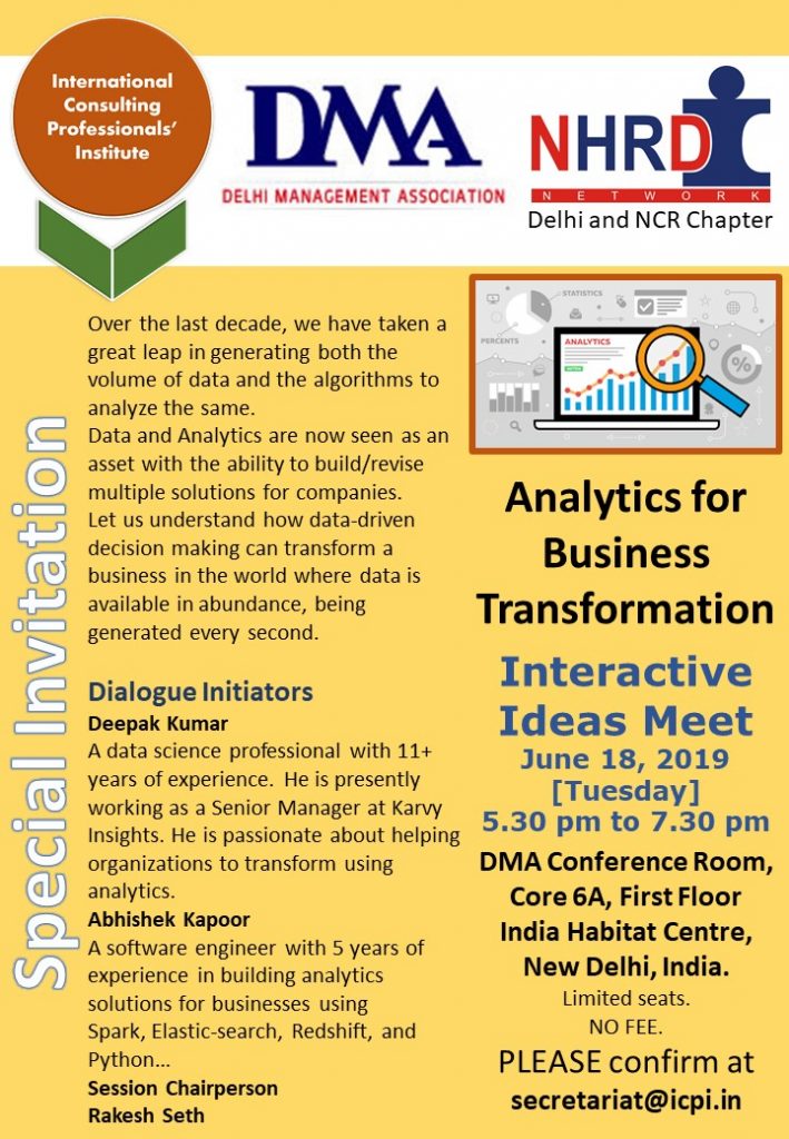 ICPI - Analytics for Business Transformation
