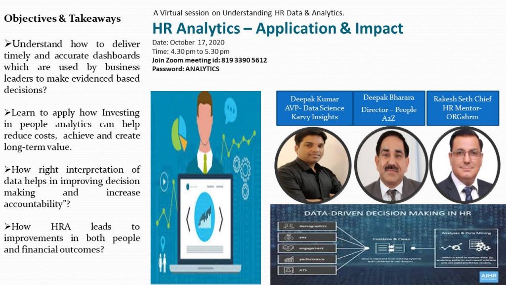 Deepak Bharara Event HR Analytics