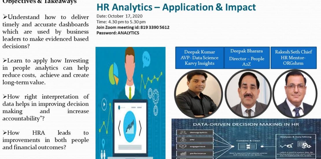 Deepak Bharara Event HR Analytics
