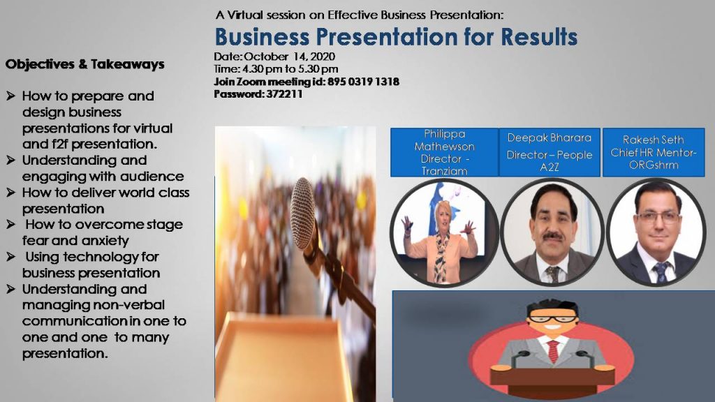 Business Presentation for Results